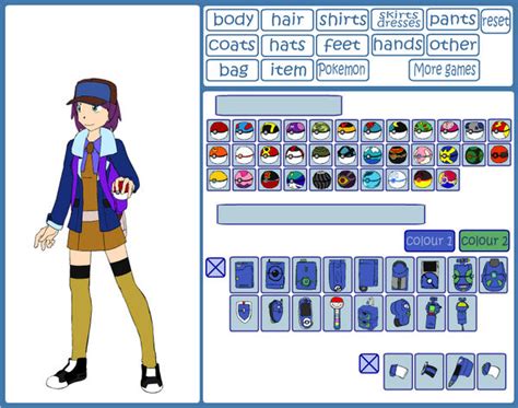 pokemon character creator deviantart.